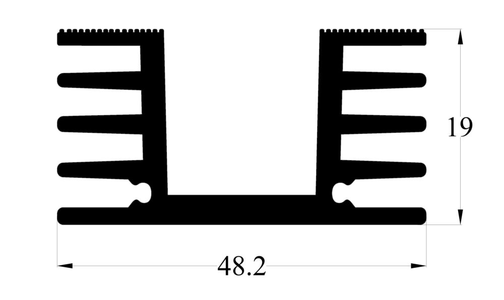 55 AS Aluminyum Soğutucu