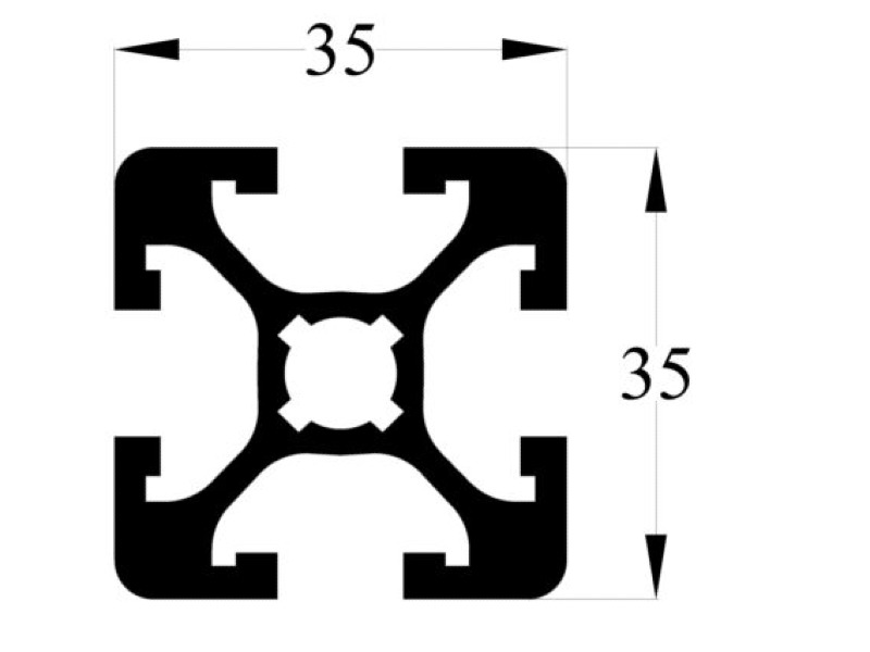 Sigma Profil 35x35 S Serisi (Ağır)