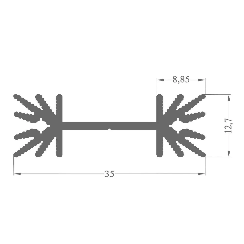 255-AS Component Heatsink