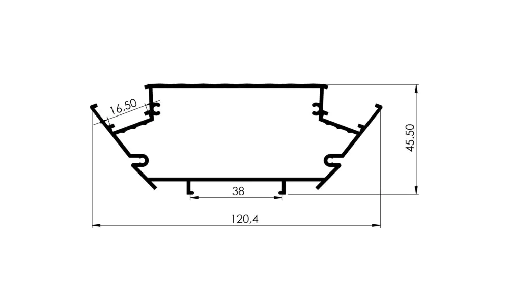 PROMELSA: Enchufe plano angular 2x15A+T 230V