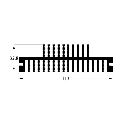 581 AS Aluminum Heatsink