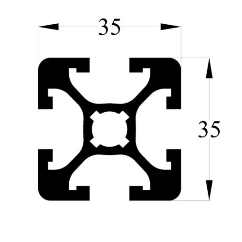 Sigma Profil 35x35 S Serisi (Ağır)
