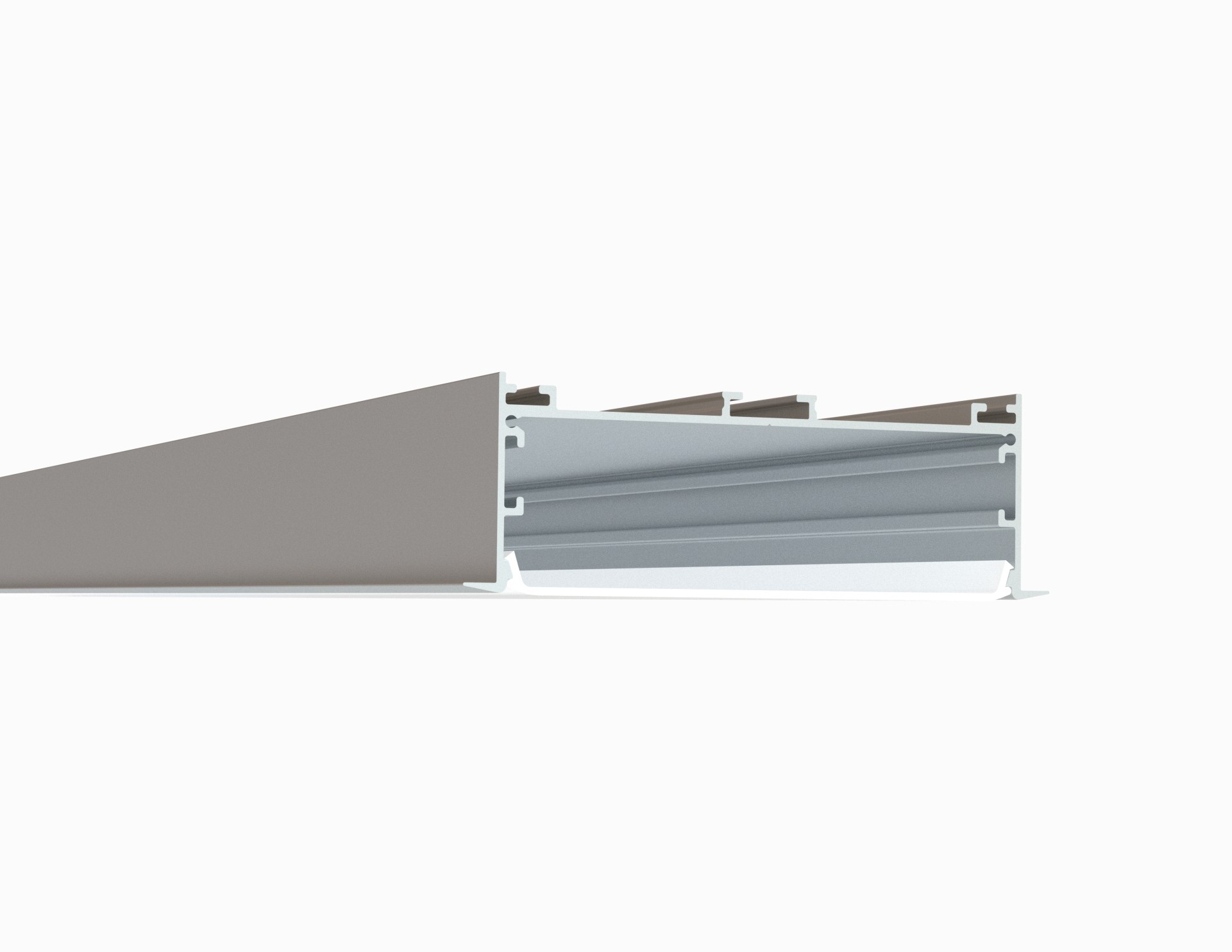 1112 ASL 100mm wide Recessed Linear Led Profile
