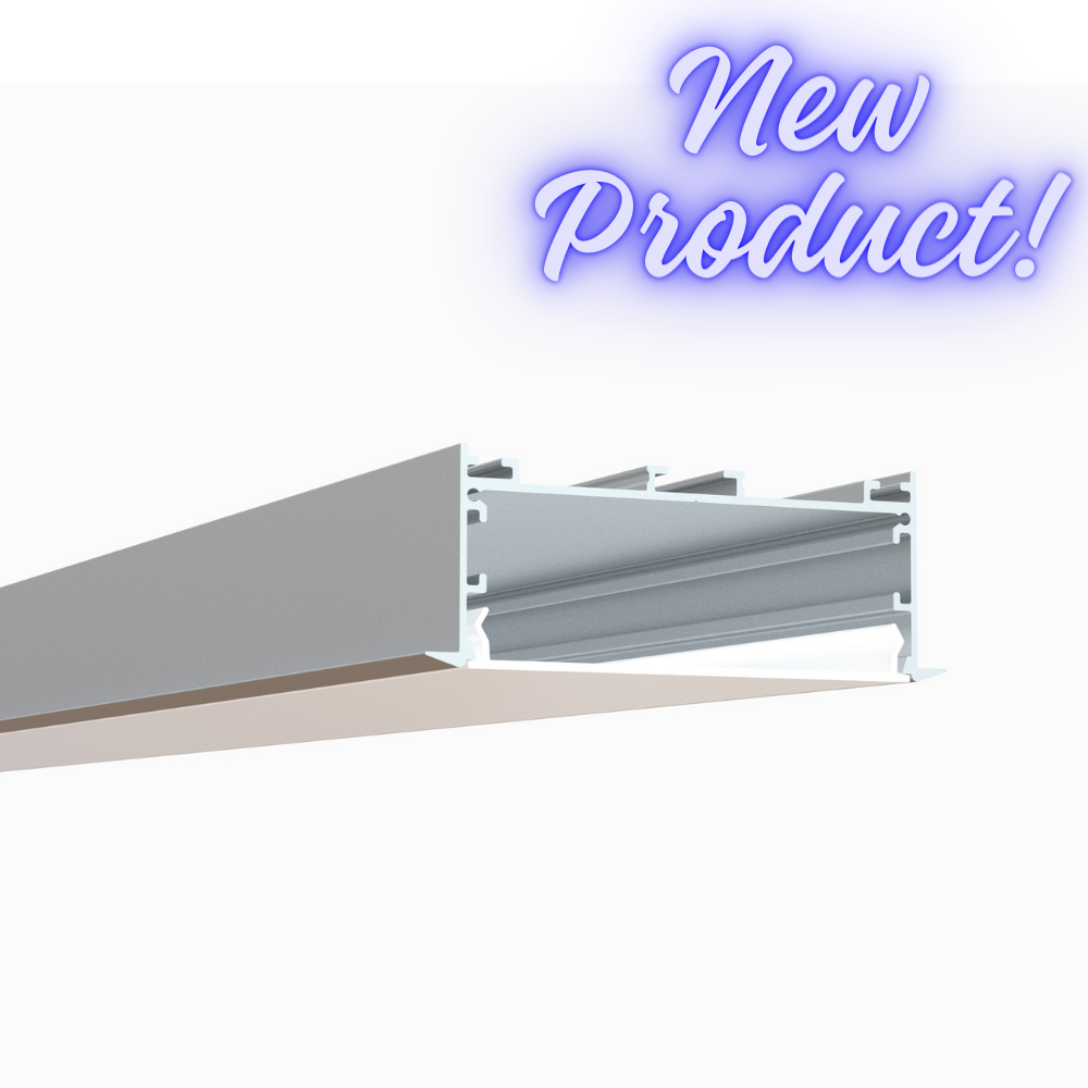 1082ASL 80mm Sıvaaltı Lineer Led Profili
