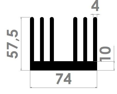 48 AS Aluminiumkühler