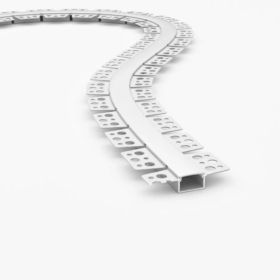 Flexible Recessed Plasterboard LED Profile – 820 ASL